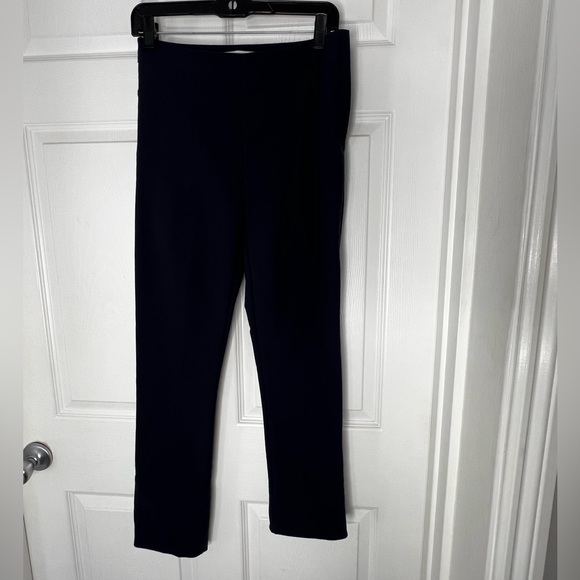 MM Lafleur Blue Structured Stretch Trouser Pants Sz 4 - Picture 5 of 13